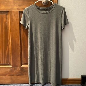 NWOT - Express T-shirt Dress - Gray - Small